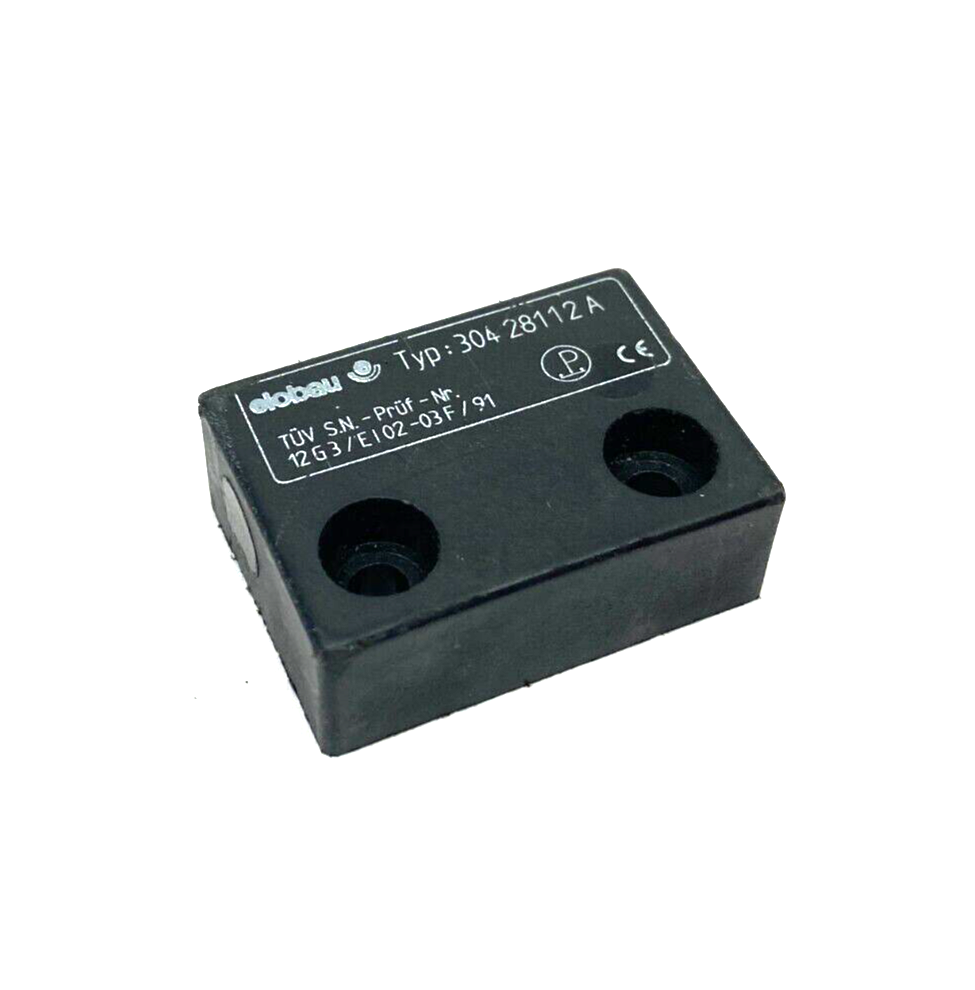 Elobau 304 28112A Magnetic Safety Switch Actuator 12 G3/E102-03F/91 - Maverick Industrial Sales
