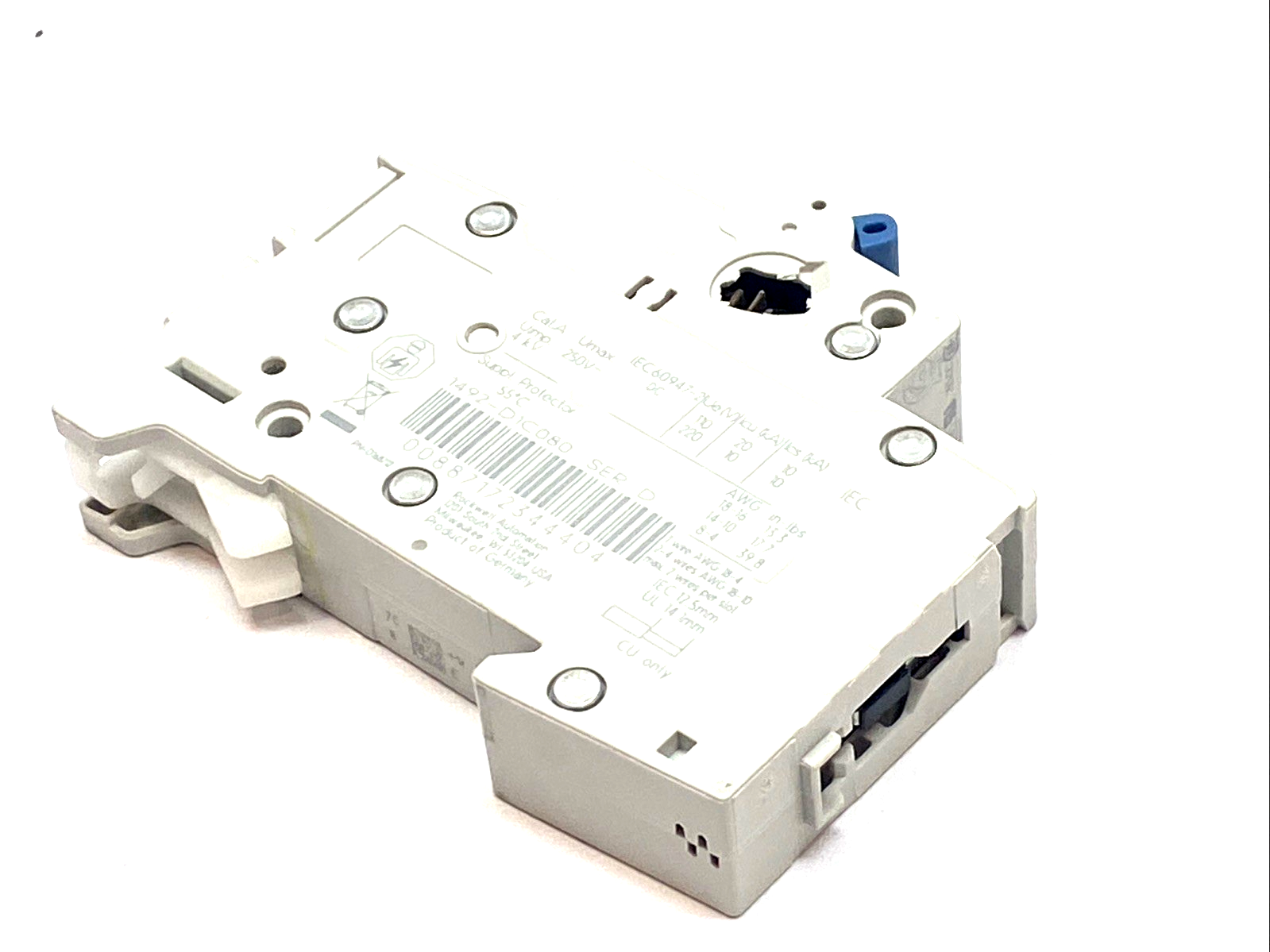 Allen Bradley 1492‑D C 8A Miniature Circuit Breaker - Maverick Industrial Sales