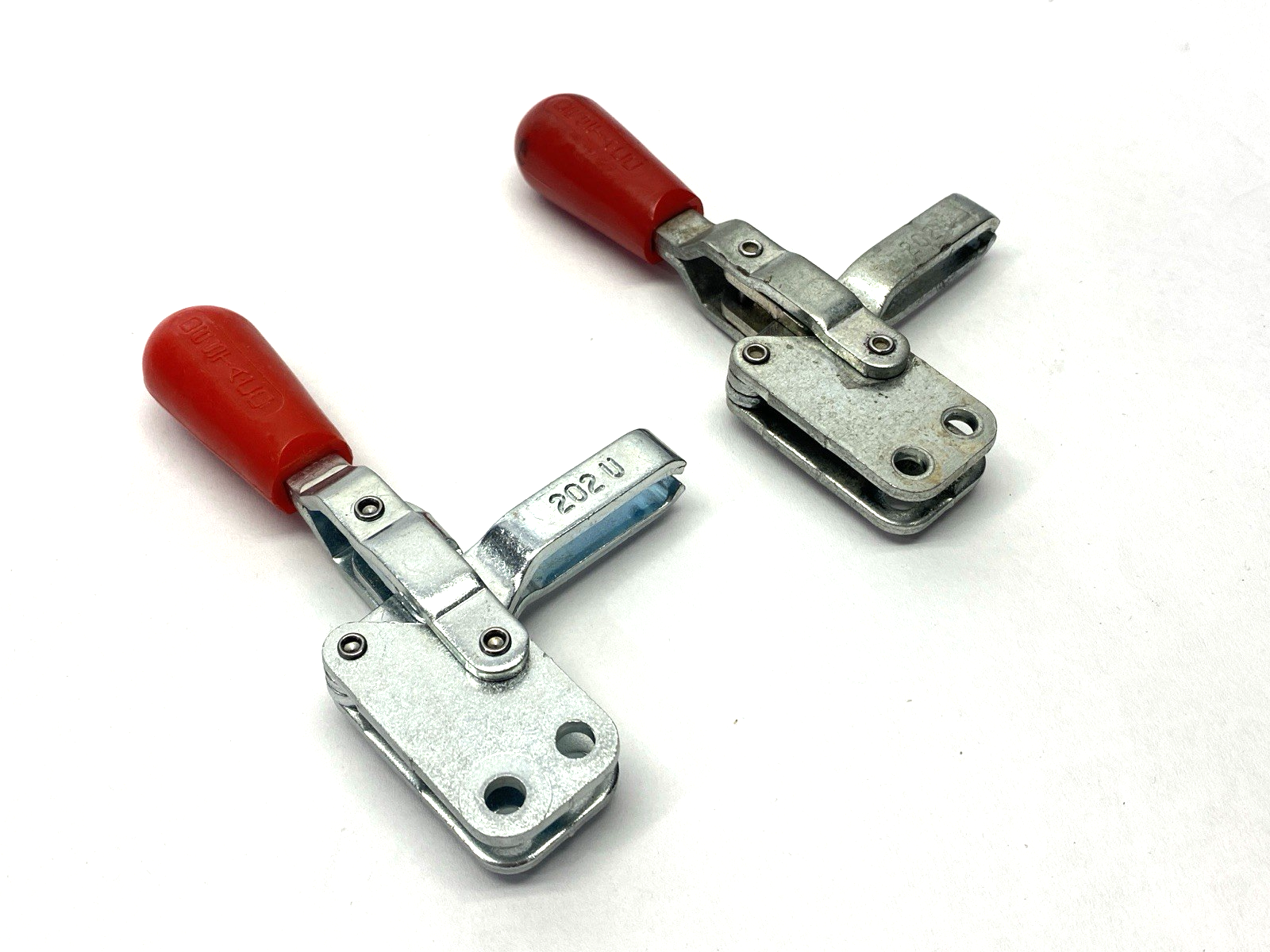 Destaco 202-UB Vertical Toggle Locking Clamp MISSING SPINDLE & HARDWARE LOT OF 2 - Maverick Industrial Sales