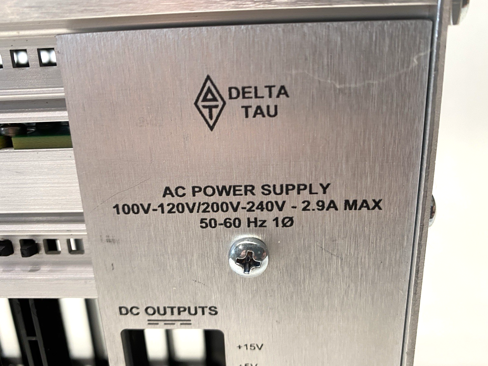 Delta Tau 5-4269-00-1821-00100 AC Power Supply 240V - For parts or not working - Maverick Industrial Sales