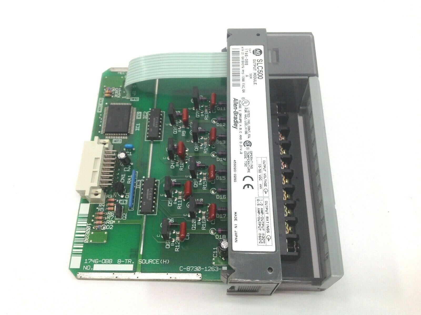 Allen Bradley 1746-OB8 Series A Output Module SLC500 - Used - Maverick Industrial Sales