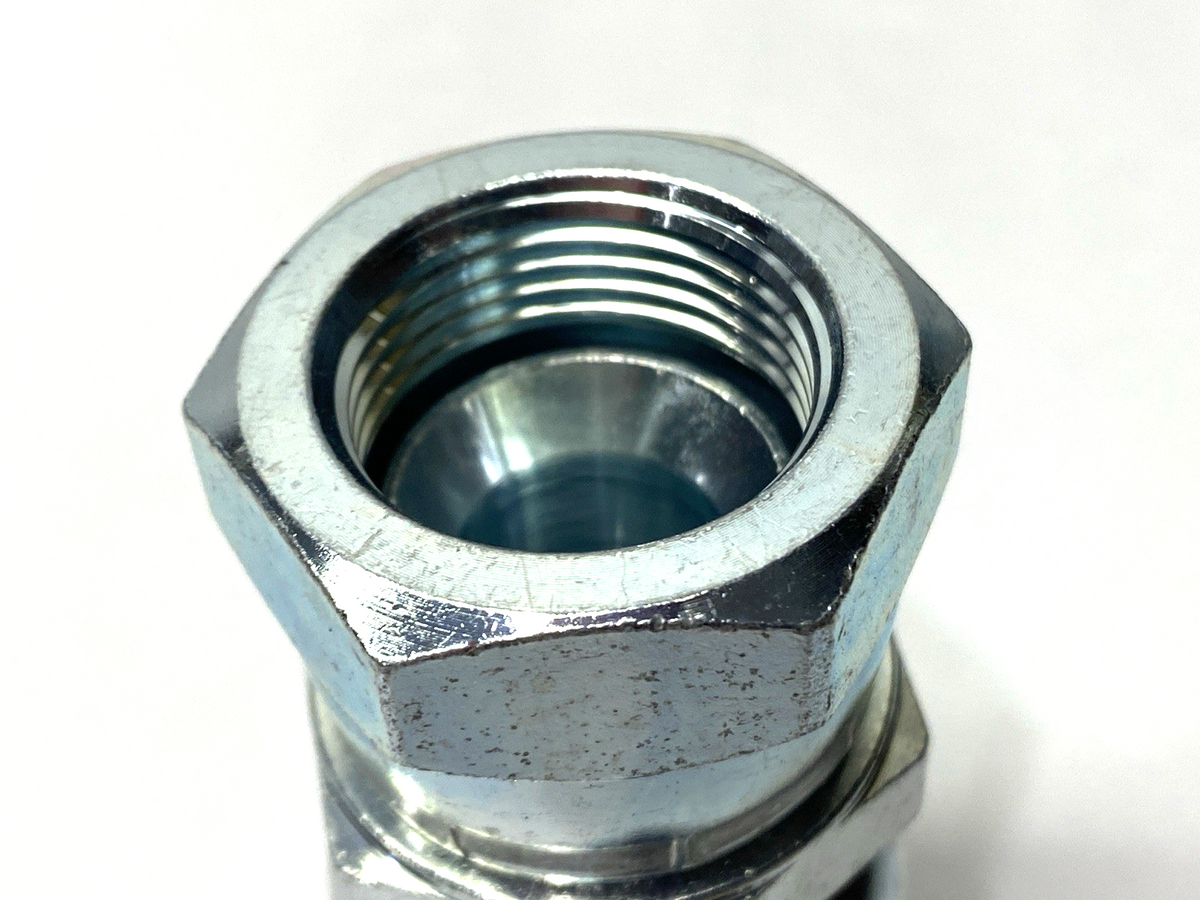 1FU43-12-12 | Parker Crimp Style Hydraulic Hose Fitting 3/4" Port 3/4" Hose I.D. - New – Open box - Maverick Industrial Sales