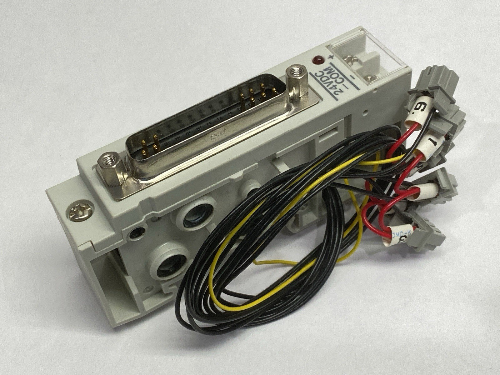 SY3000-65-9NA-06 | SMC D-Sub Connector Block 24VDC - Used - Maverick Industrial Sales