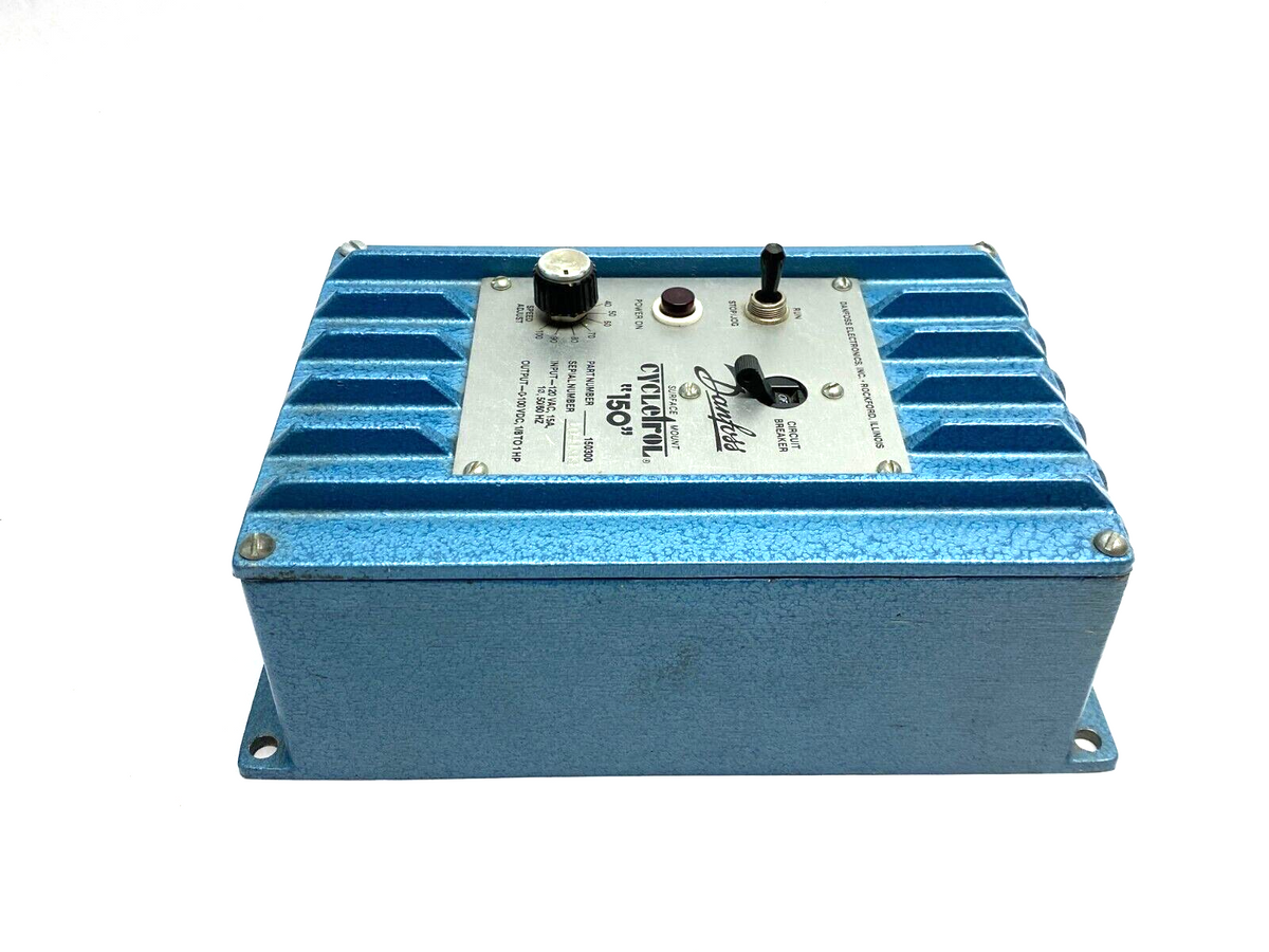 150300 | Danfoss Cycletrol "150" Surface Mount Motor Speed Controller BROKEN MOUNT - Used - Maverick Industrial Sales