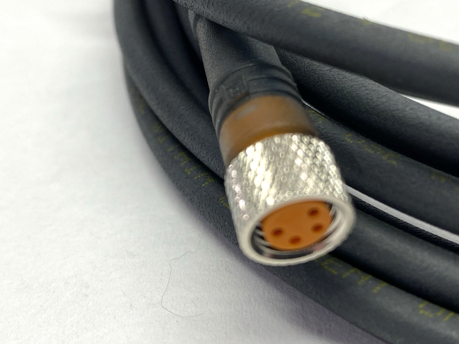 Lumberg RSMV 4-RKMV 4-225/5 M Cordset M8 4-Pin Male To Female 5m 54625 - New – Open box - Maverick Industrial Sales