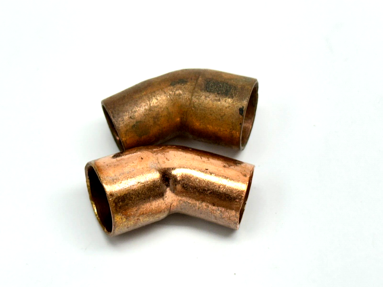1/2" 45 Degree Street Elbow C x F Copper LOT OF 2 - New - Maverick Industrial Sales