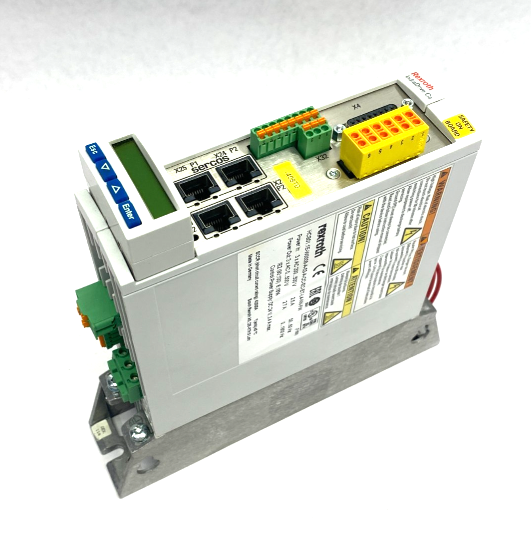 Bosch Rexroth R911338049 Comp Converter HCS01.1E-W0008-A-03-A-CC-EC-ET-L4-NN-FW - Maverick Industrial Sales