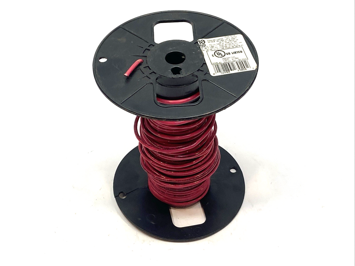 Southwire E51583F Red Stranded Copper Machine Tool Wire VW-1 600V 2lbs 5.4oz - Maverick Industrial Sales