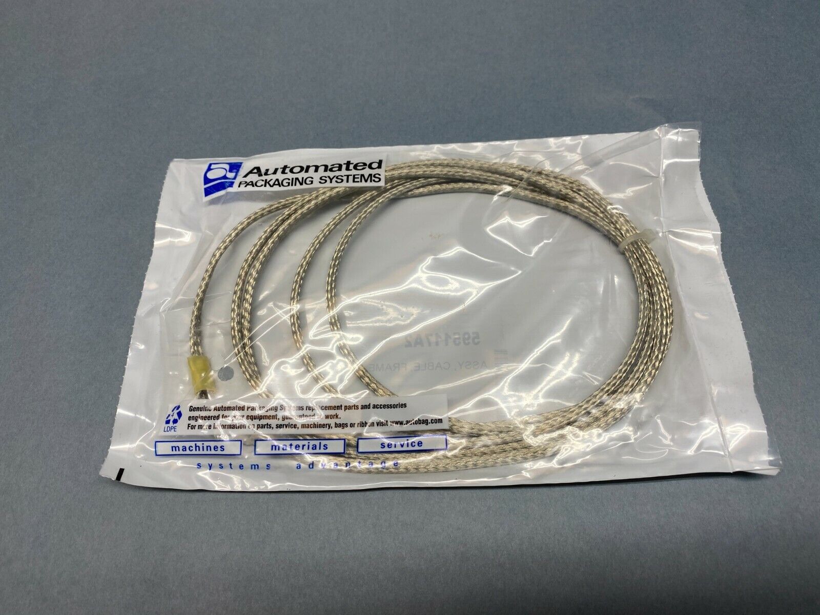 Automated Packaging Systems Autobag 595117A2 Frame Ground Cable Assembly - Maverick Industrial Sales
