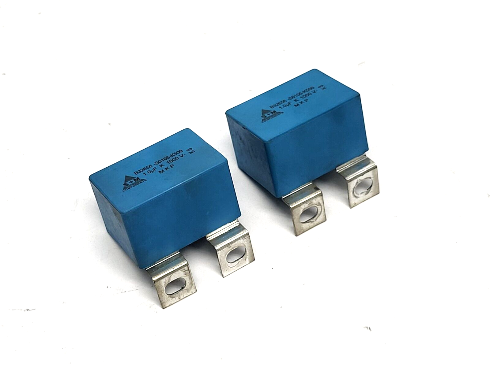 B32656-S0105-K500 | S+M Components Capacitor LOT OF 2 - Used - Maverick Industrial Sales