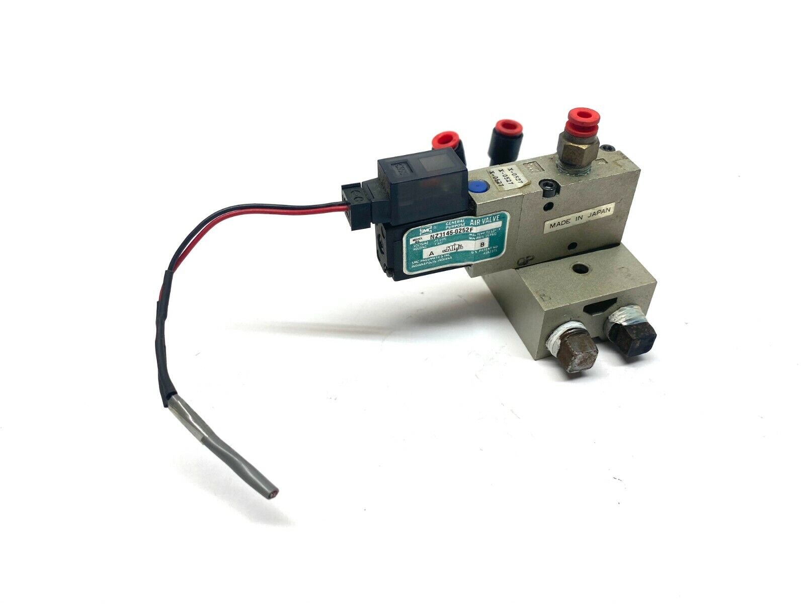 NZ3145-0252F | SMC Solenoid Valve 15Psig 24VDC - Used - Maverick Industrial Sales