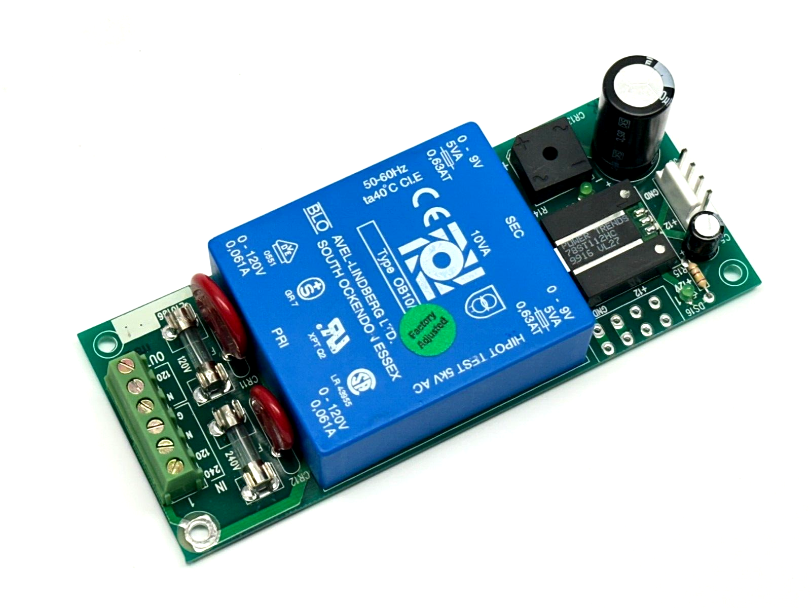 Maxtec PC10186-0 Rev. B Power Supply Control Board PC10186-0-B - New - Maverick Industrial Sales