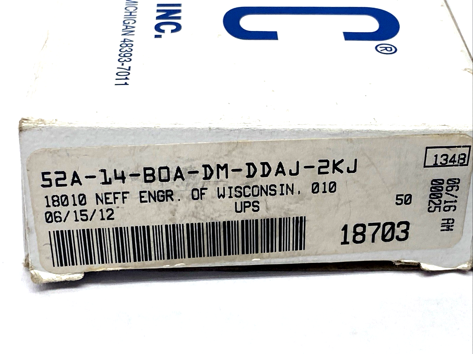 MAC Valves 52A-14-B0A-DM-DDAJ-2KJ Pneumatic Solenoid Valve 3/2-Way 24VDC 1/4"NPT - Maverick Industrial Sales