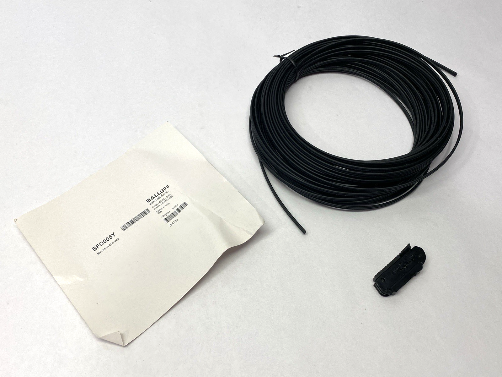 Balluff BFO005Y Fiber Optic Cable 20m BFO D22-LD-EAK-10-20 - Maverick Industrial Sales