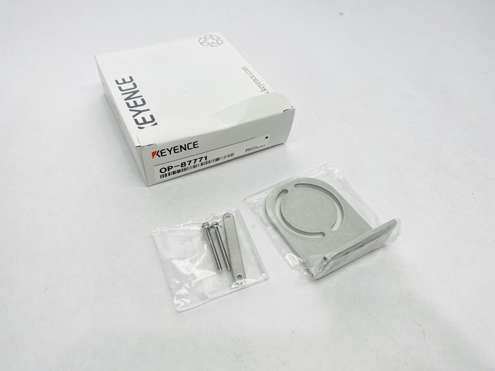 Keyence OP-87771 All Purpose Laser Sensor Adjustable Angle Bracket - Maverick Industrial Sales