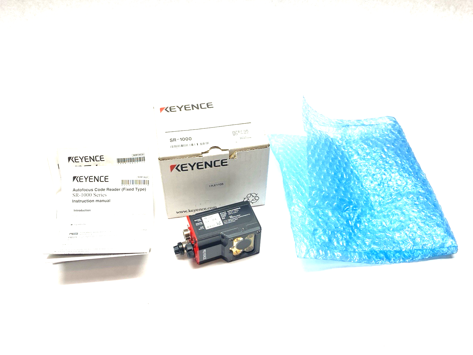 SR-1000 | Keyence Autofocus Type 1D /2D Code Reader, Fixed Mount - New – Open box - Maverick Industrial Sales