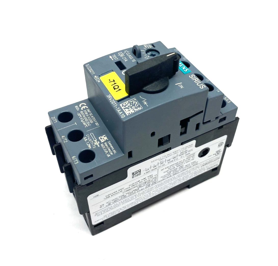 Siemens 3RV2011-1AA10 SIRIUS Motor Protection Circuit Breaker - Maverick Industrial Sales