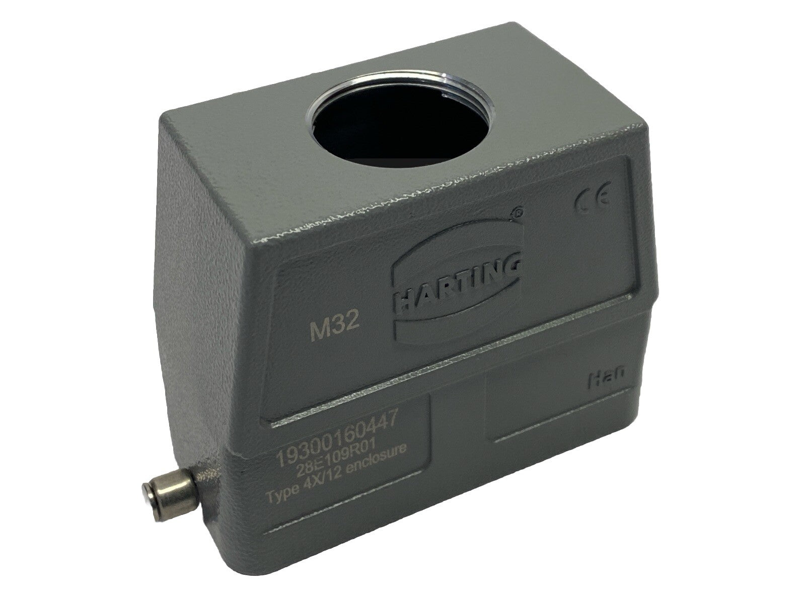 Harting 19300160447 Connector Housing Han 16 B Hood Top Entry M32 - New – Open box - Maverick Industrial Sales