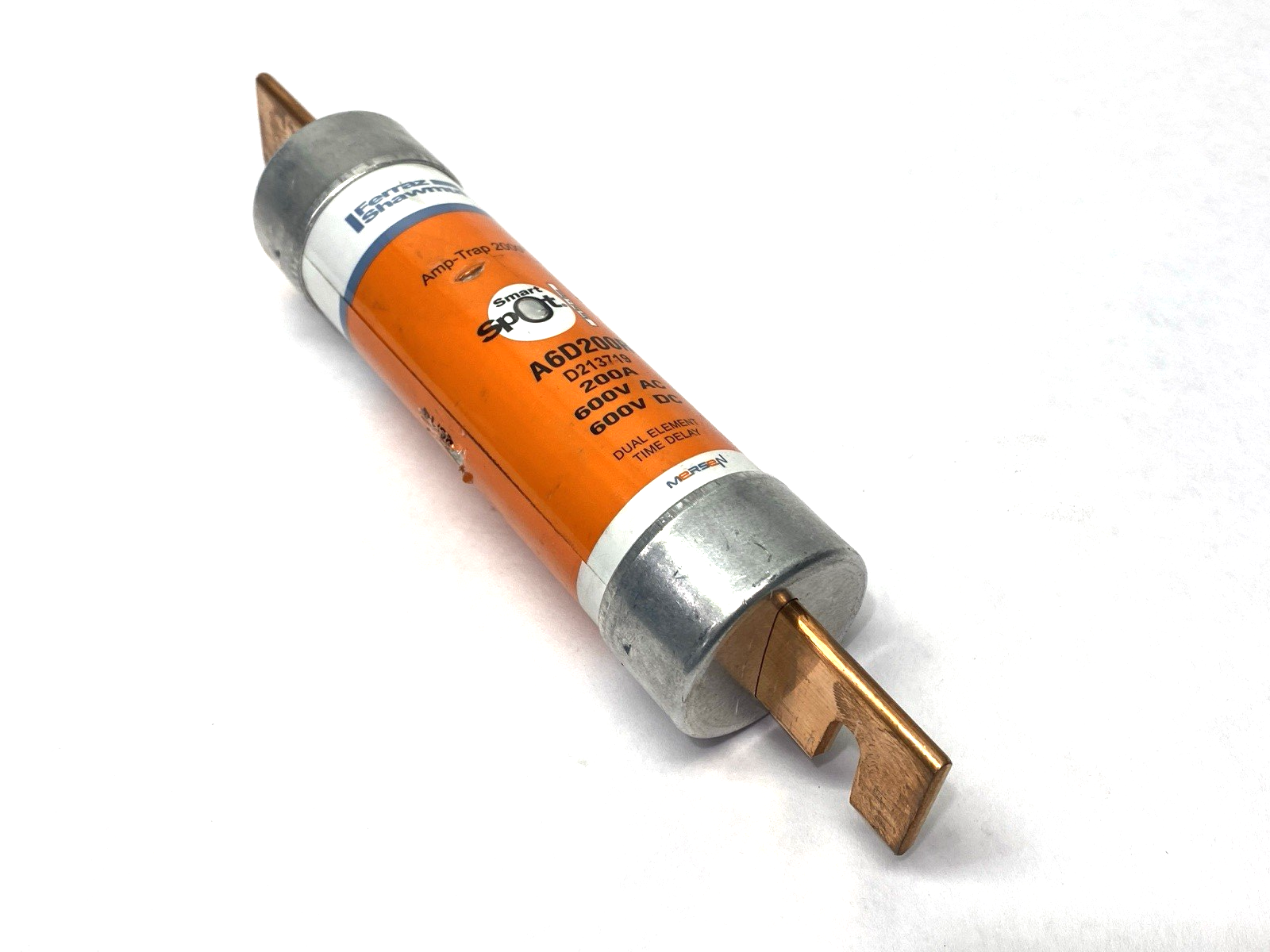 Mersen Ferraz Shawmut A6D200R Dual Element Time Delay Fuse 600V 200A - Maverick Industrial Sales