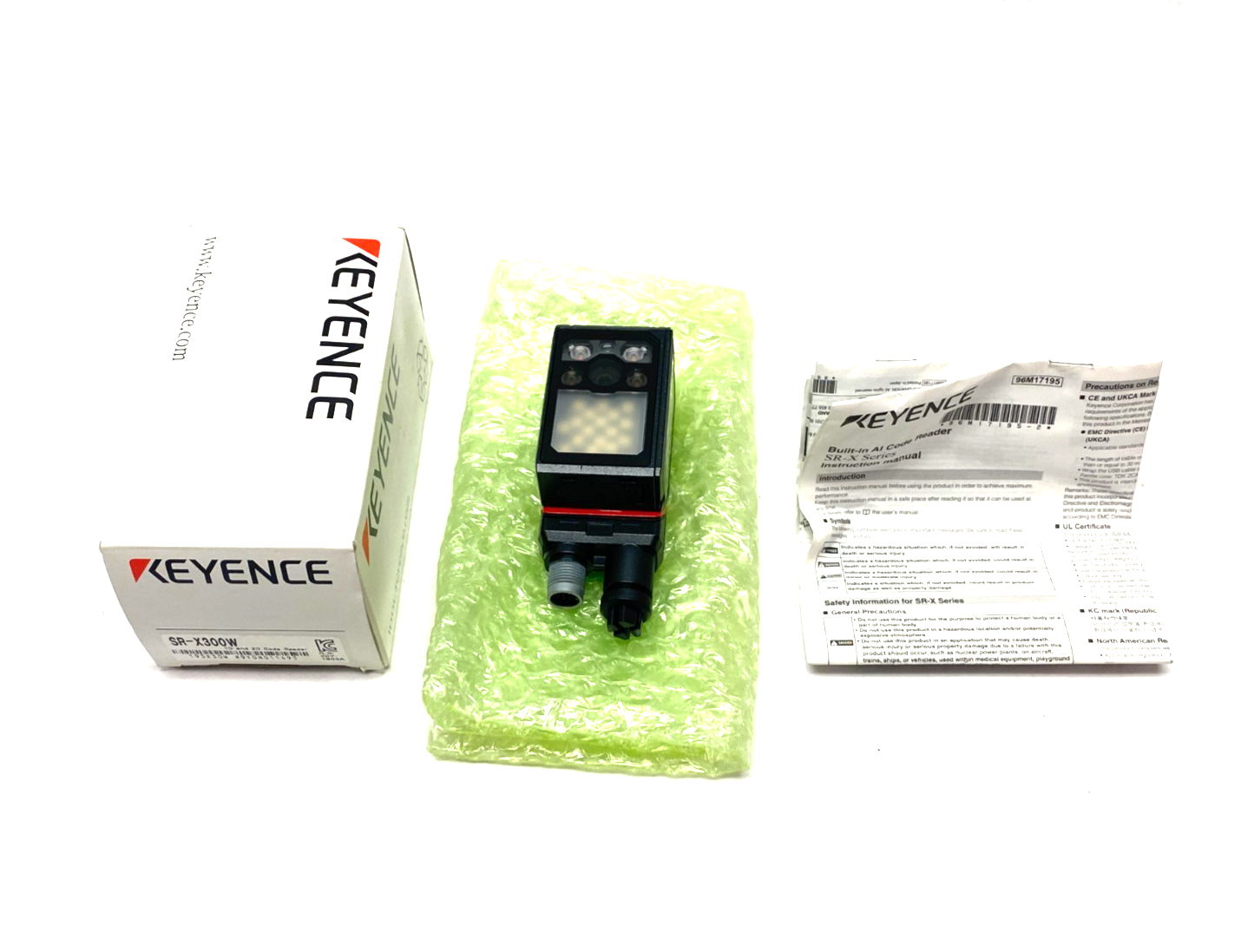 Keyence SR-X300W AI-Powered Code Reader, Wide-Field Type, 2.3megapixels - Maverick Industrial Sales
