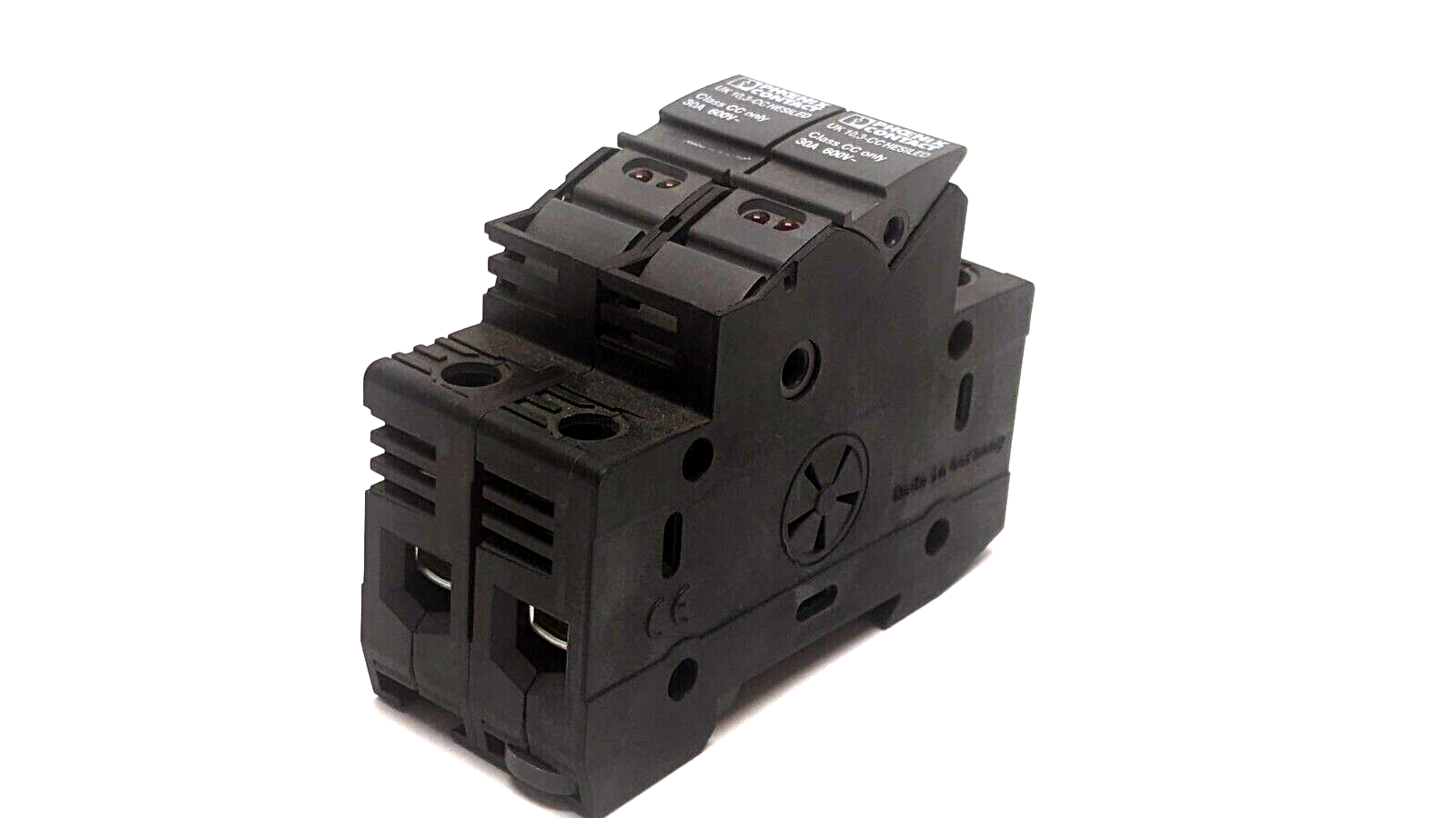 UK 10,3-CC HESILED N 600 2POL,3048629 | Phoenix Contact UK 10,3-CC HESILED N 600 2POL Fuse Modular Terminal Blk 3048629- Used - Maverick Industrial Sales