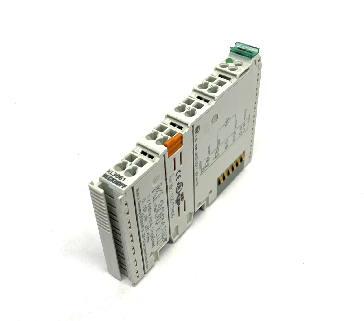 Beckhoff KL3061 Bus Terminal, 1-Channel Analog Input - Maverick Industrial Sales