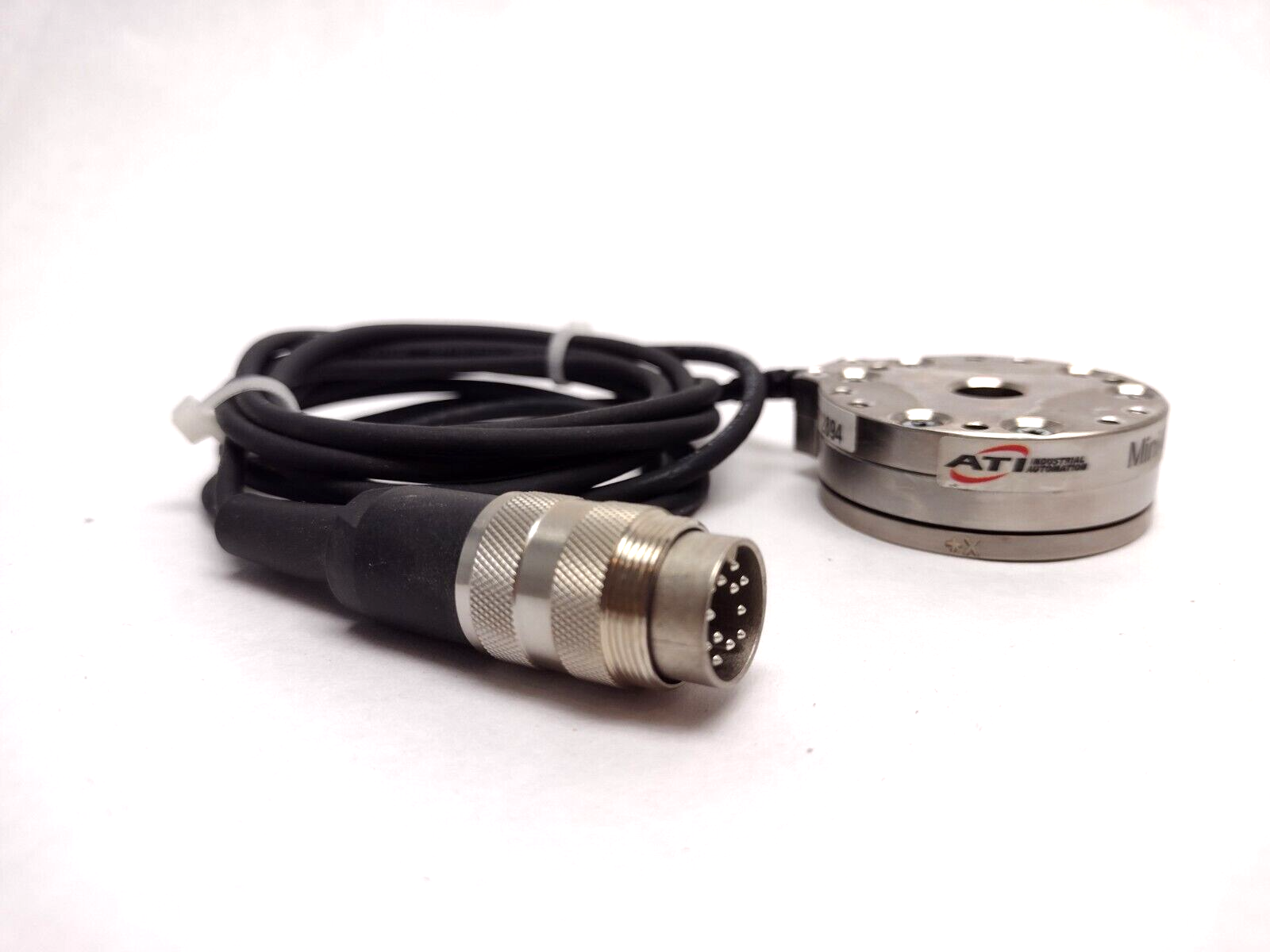 ATI MINI45 US-60-80 F/T Sensor Force and Torque For Robot Arm - Used - Maverick Industrial Sales