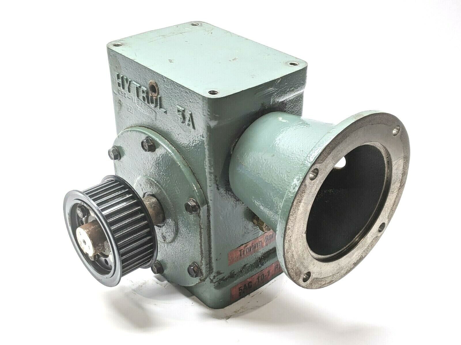 Hytrol R-00171-10R Speed Reducer 5AC 10:1 RH w/ 3" Cog Pulley - New - Maverick Industrial Sales
