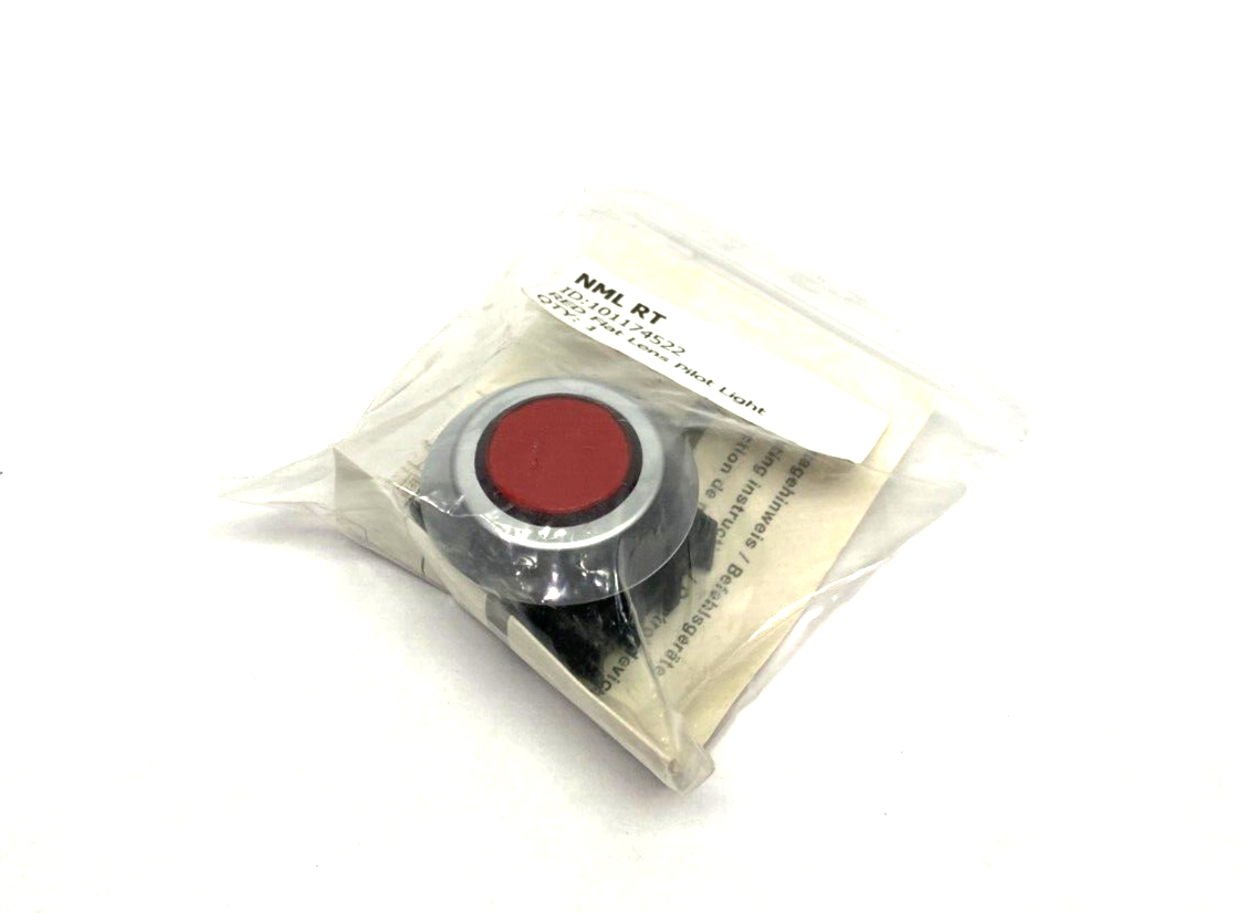 Schmersal NMLRT Illuminated Flat Lens Pilot Indicator Light Red 101174522 - New - Maverick Industrial Sales