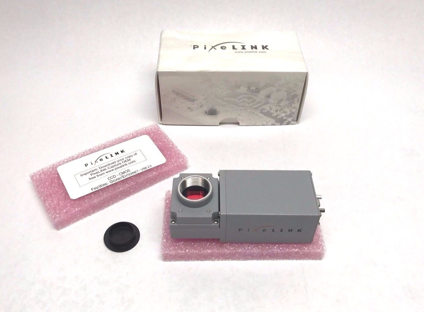 PL-B778F-R | PixeLINK Enclosed Right Angle Color Camera 5.0 MP FireWire Interface - New - Maverick Industrial Sales
