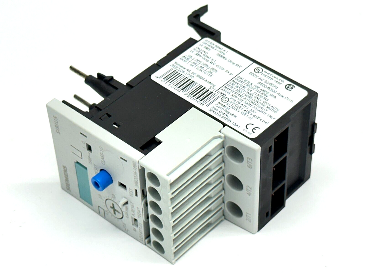 3RB2026-1PB0 | Siemens Overload Relay Class 10 1-4A 600VAC - New – Open box - Maverick Industrial Sales