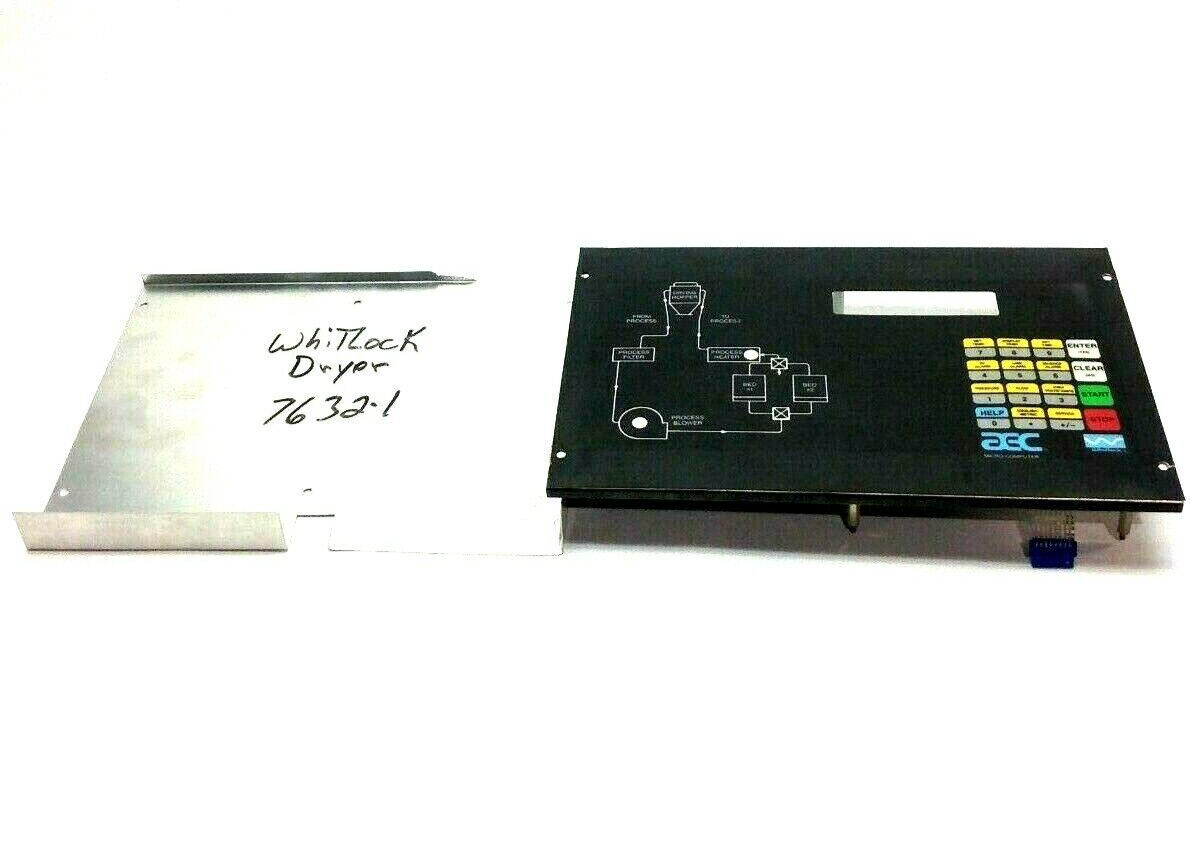 7632-1 | Aec Whitlock Dryer Front Touch Panel - Used - Maverick Industrial Sales