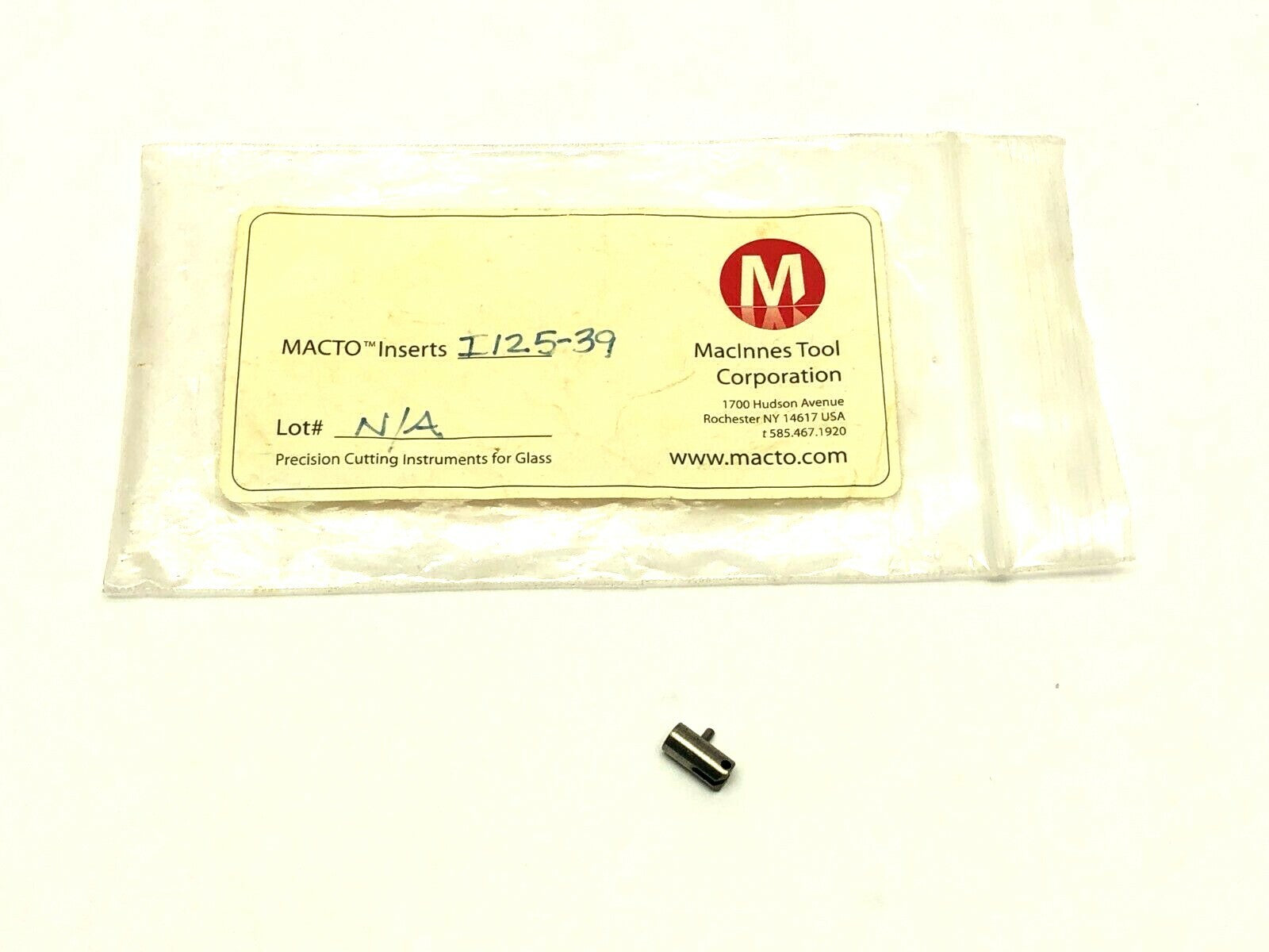 I125-39 | Macto Cutting Wheel Insert - New – Open Box - Maverick Industrial Sales