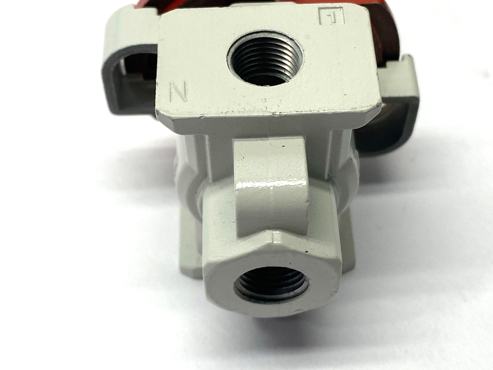 VHS20-N01B-Z | SMC Pneumatic Single-Action Pressure Relief Valve 3-Port 1/8" NPT - Used - Maverick Industrial Sales