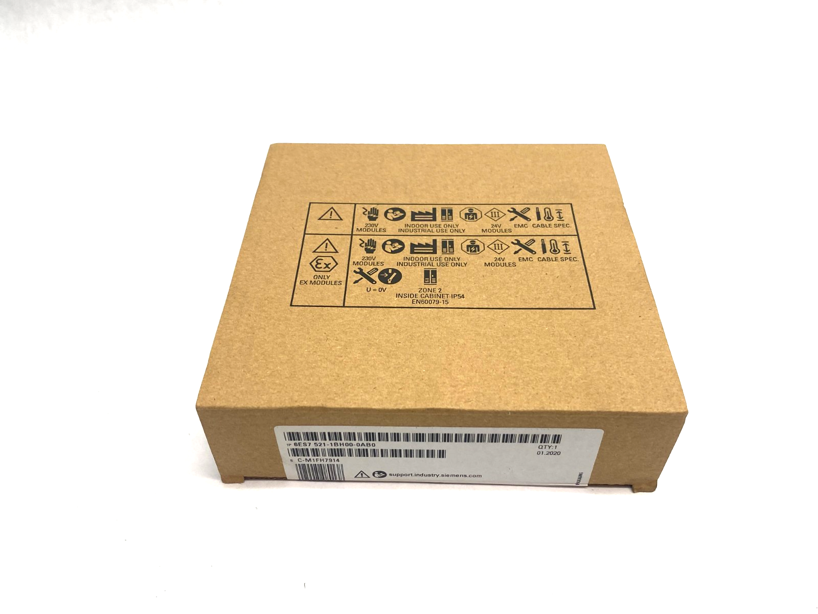 Siemens 6ES7 521-1BH00-0AB0 SIMATIC S7-1500 Digital Input Module DI 16x24VDC HF - Maverick Industrial Sales