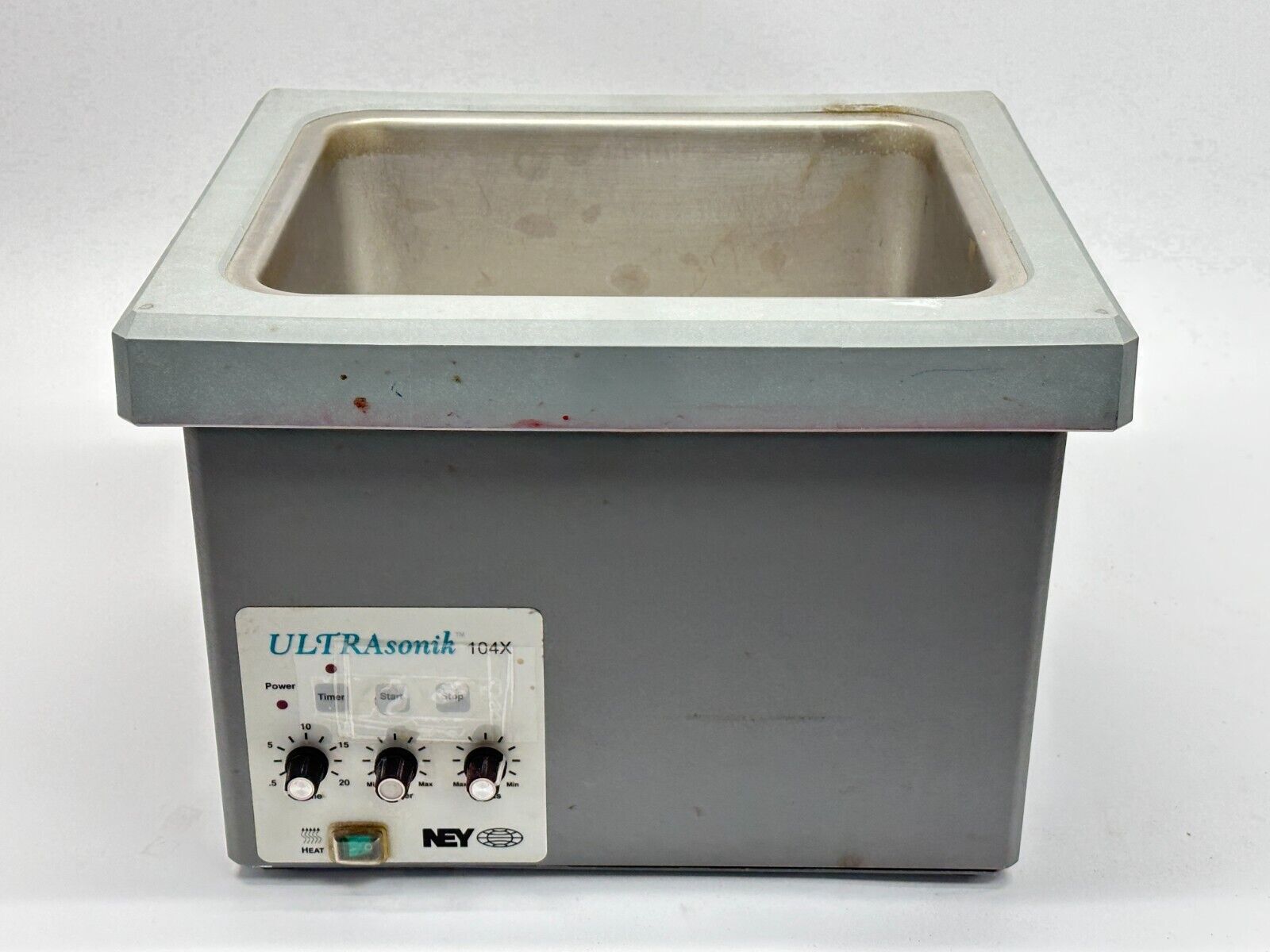 NEY 104X ULTRAsonik Cleaner w/ Adjustable Controls ALM9937-102 - For parts or not working - Maverick Industrial Sales