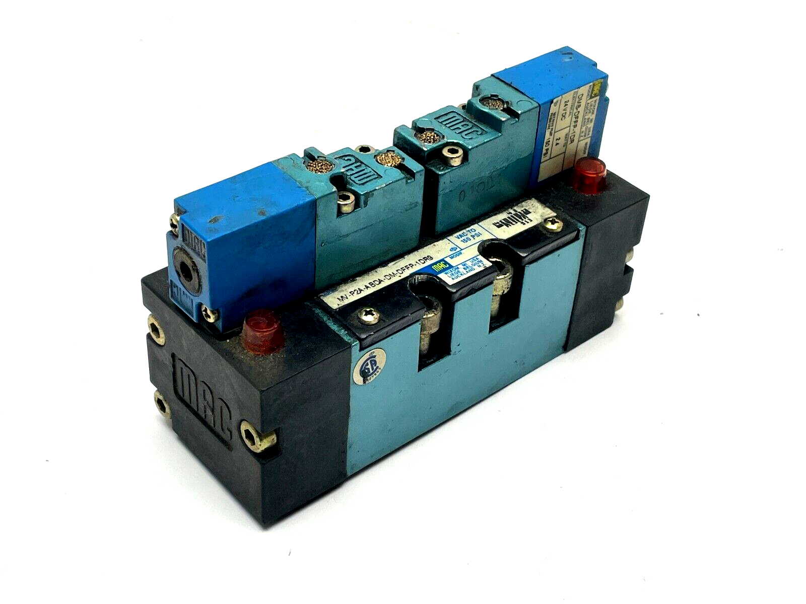 MV-P2A-ABDA-DM-DFFP-1DR9 | MAC Valves Solenoid Valve - Used - Maverick Industrial Sales