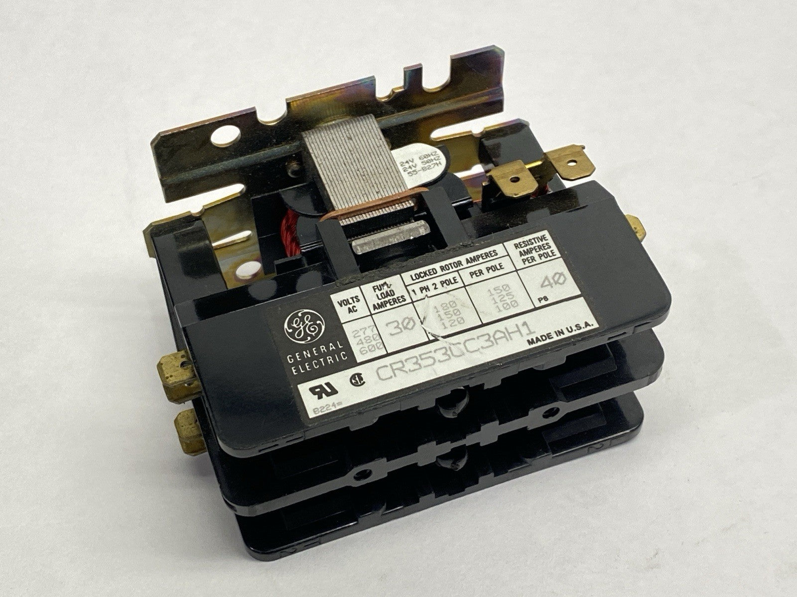 CR353CC3AH1 | General Electric GE Contactor 3-Pole 30A 24V Coil - Used - Maverick Industrial Sales