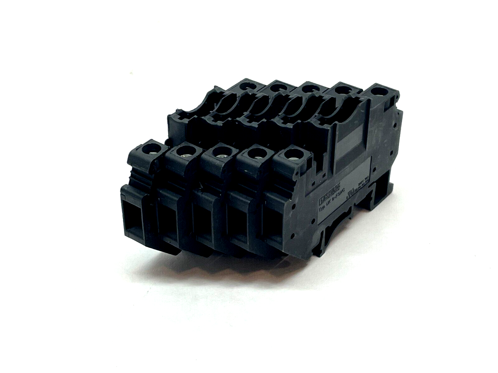 Phoenix Contact Typ UK 6-FSI/C Fuse Modular Terminal Block LOT OF 5 - Used - Maverick Industrial Sales