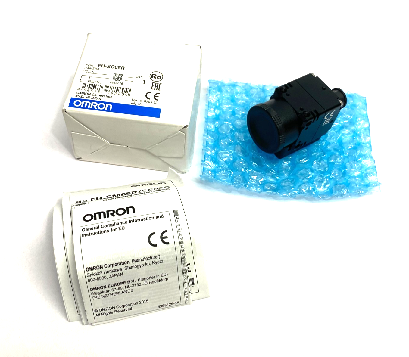 Omron FH-SC05R High-Resolution FH Color Camera, Rolling Shutter, 5 m Pixel - Maverick Industrial Sales