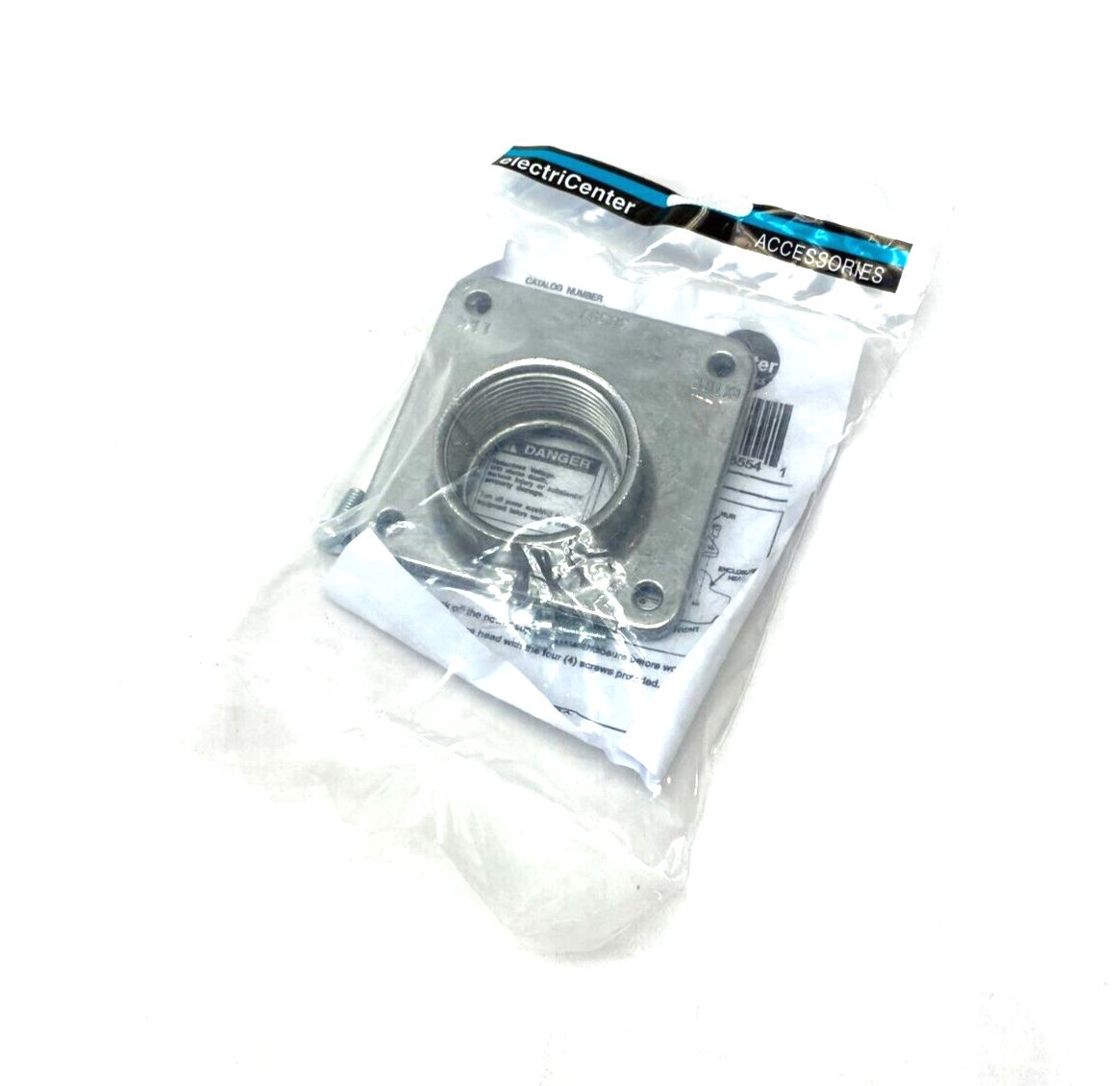 EC38597 | Siemens ElectriCenter Conduit Hub Cover 1-1/4" Aluminum - New - Maverick Industrial Sales