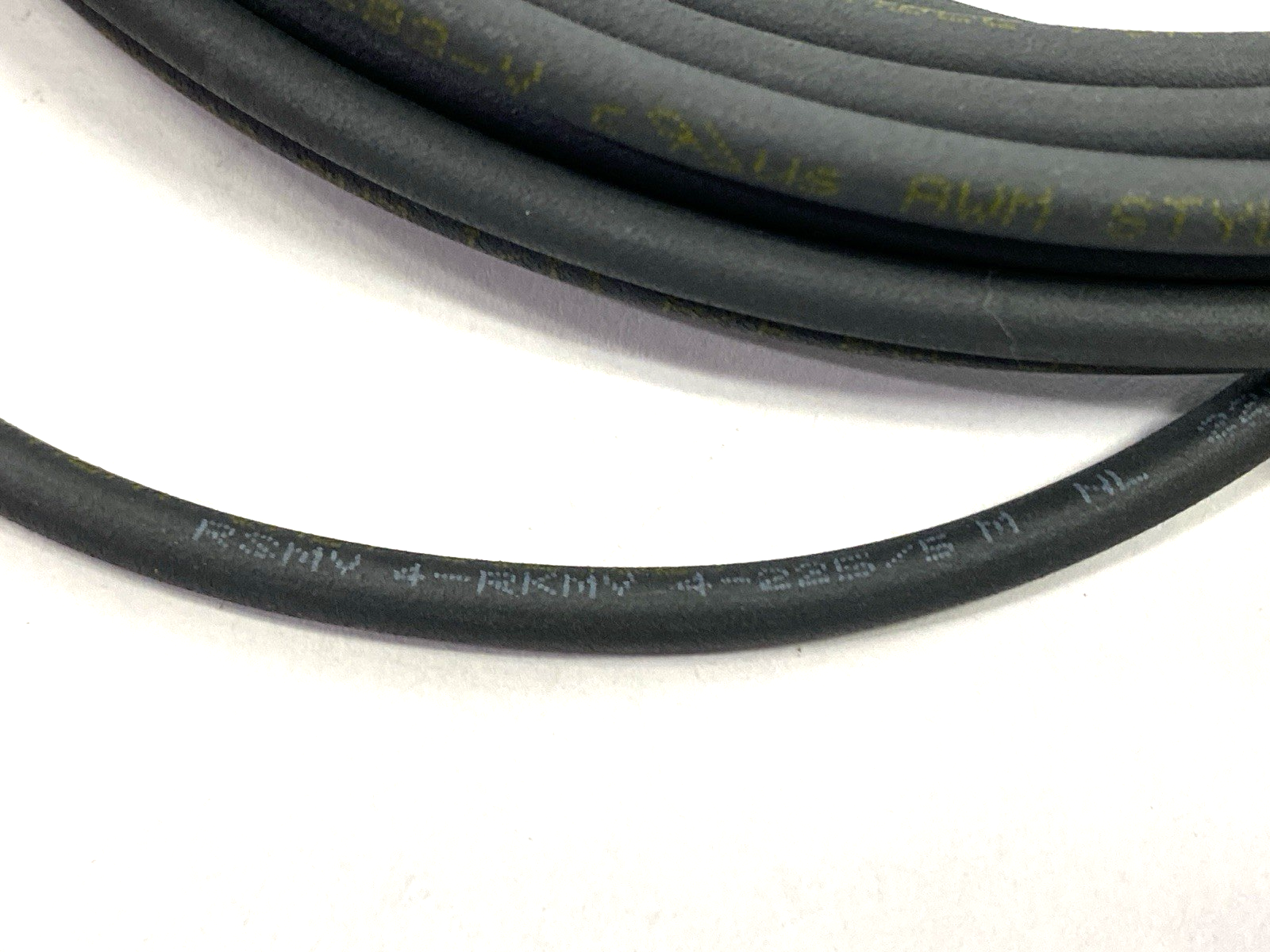 Lumberg RSMV 4-RKMV 4-225/5 M Cordset M8 4-Pin Male To Female 5m 54625 - New – Open box - Maverick Industrial Sales