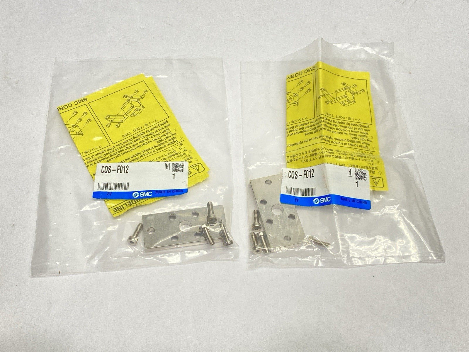 SMC CQS-F012 Mounting Kit LOT OF 2 - Maverick Industrial Sales