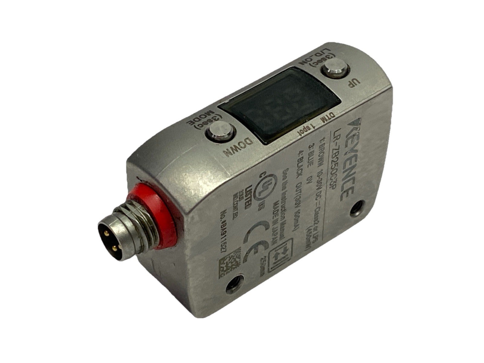 Keyence LR-ZB250C3P Self Contained CMOS Laser Sensor M8 3-Pin 10-30VDC - Maverick Industrial Sales