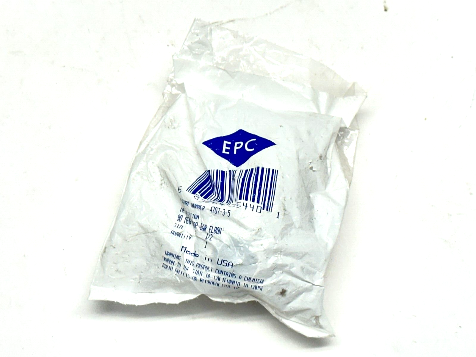 EPC 4707-3-5 90 Degree Drop-Ear Elbow 1/2" - Maverick Industrial Sales