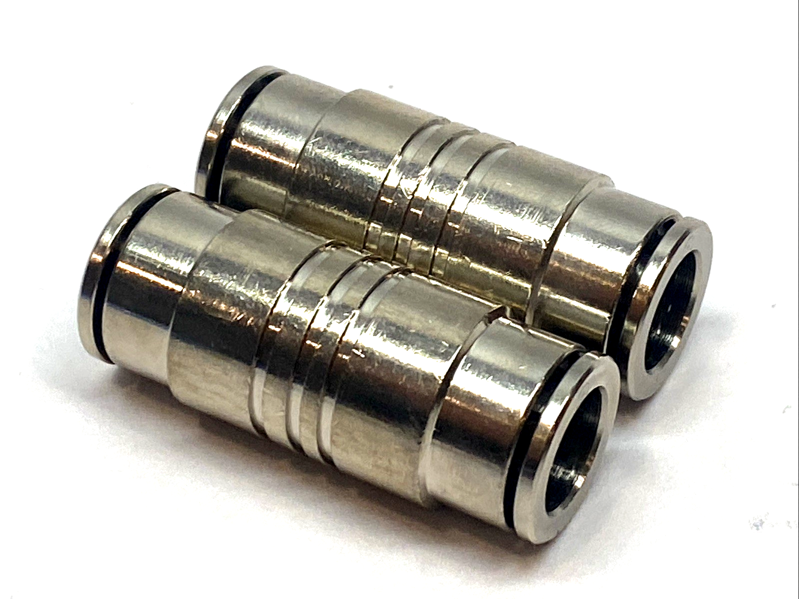 Atlas Copco 702.0715 Push Fitting Lot of 2 - New – Open box - Maverick Industrial Sales