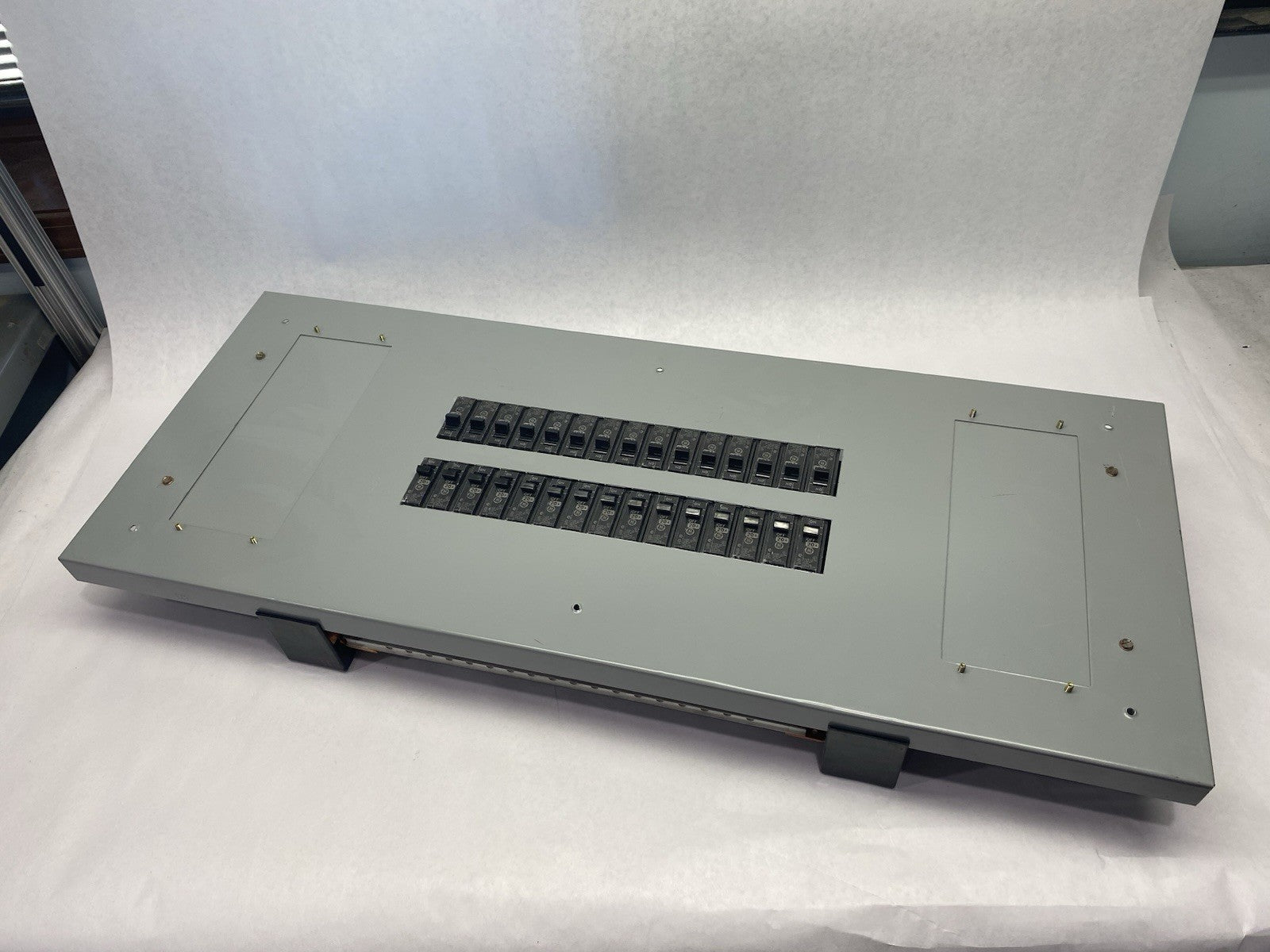 AQU3302RCX | General Electric Sub-Panelboard Assembly A Series II w/ 20A Breakers- Used - Maverick Industrial Sales