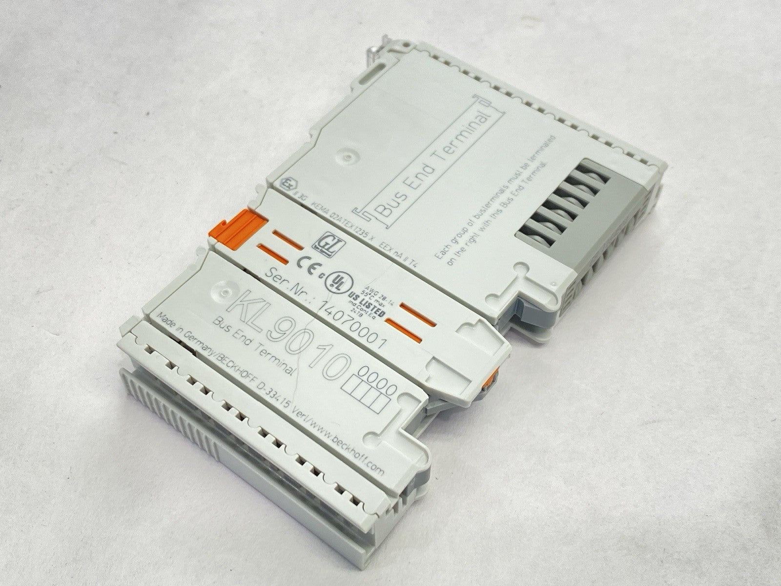 Beckhoff KL9010 Bus End Terminal K‑Bus End Module - Maverick Industrial Sales