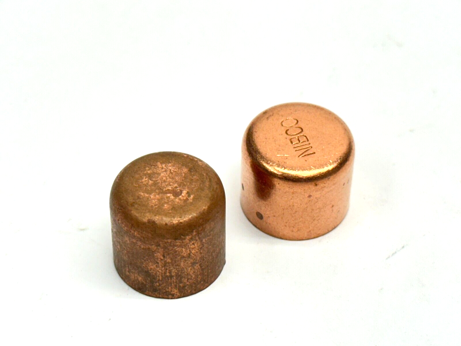 1/2" Copper Sweat Fitting Cap LOT OF 2 - New – Open box - Maverick Industrial Sales