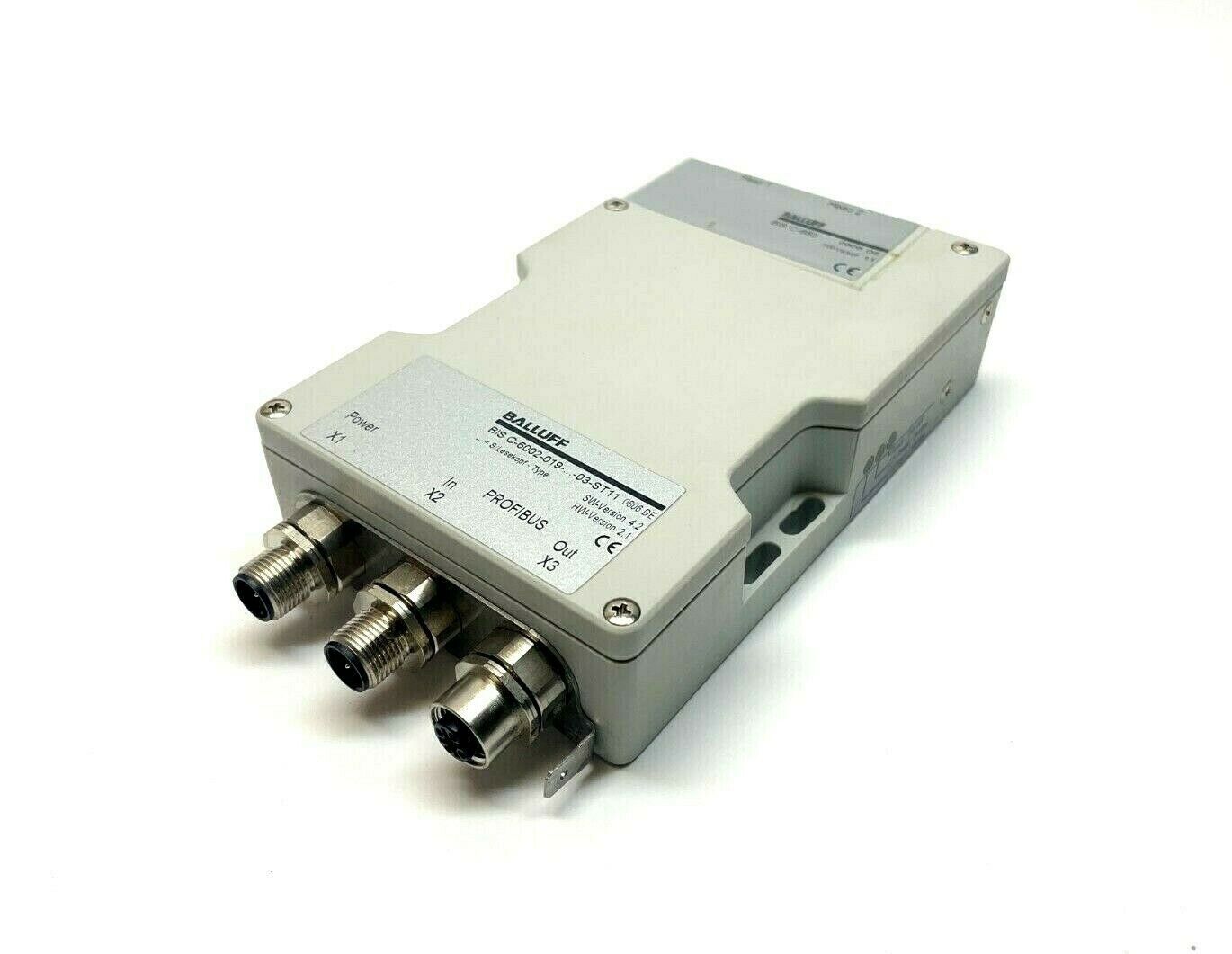 Balluff BIS-C650 LF Processor Unit, BIS C-6002-019-...-03-ST11 - Maverick Industrial Sales